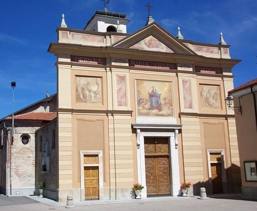 Castelletto Stura - La chiesa parrocchiale