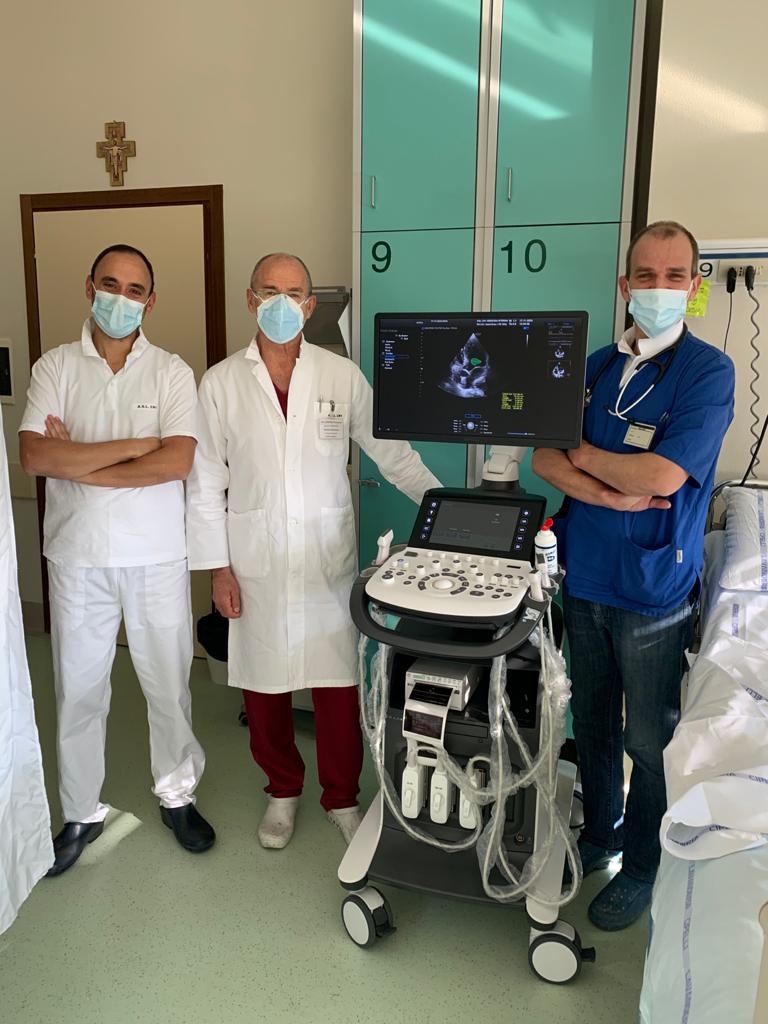 Savigliano - Donazione di un ecografo all'ospedale di Savigliano