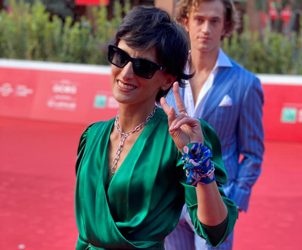 Alice Filippi sul red carpet della Festa del Cinema di Roma