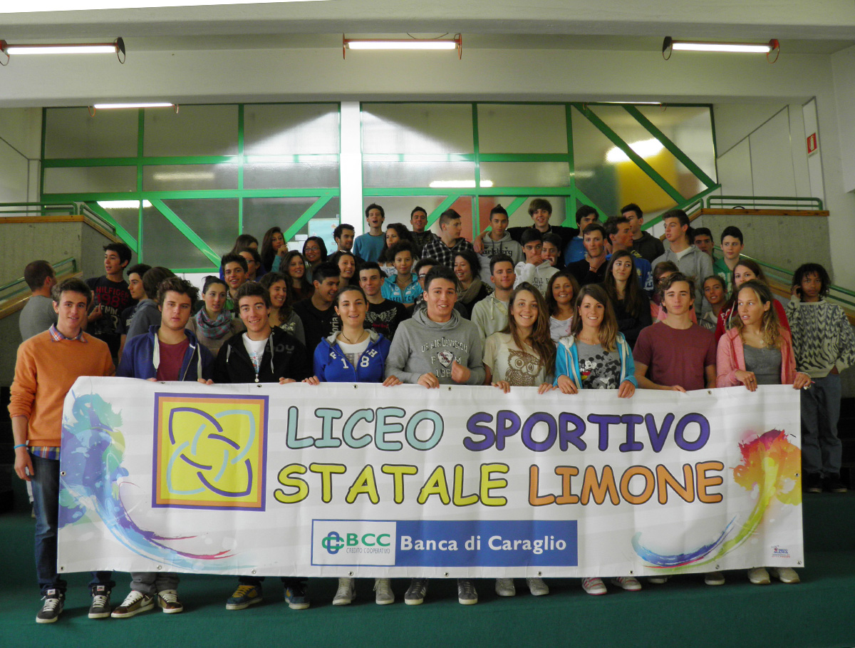 Ragazzi LiceoSportivo_Foto di archivio con Marta Bassino