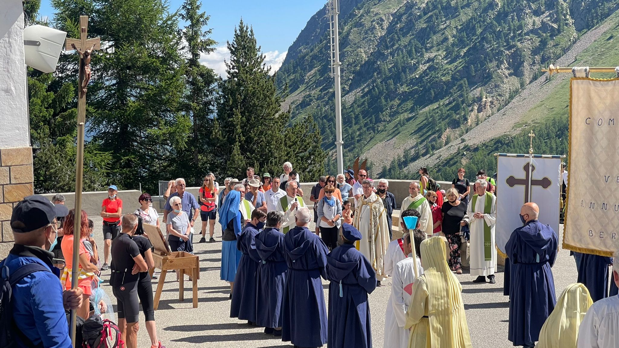 Pellegrinaggio sinodale a Sant'Anna di Vinadio