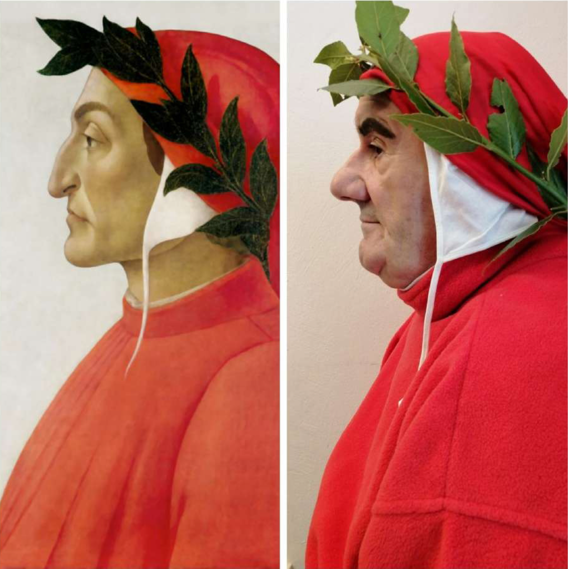 Claudio, ritratto di Dante - Sandro Botticelli