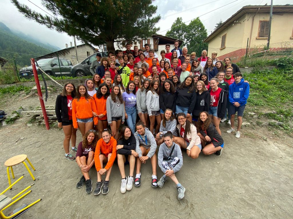 Madonna delle Grazie - Studenti delle superiori in campeggio a Chianale