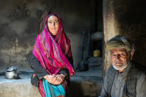 Uomo e donna afghani