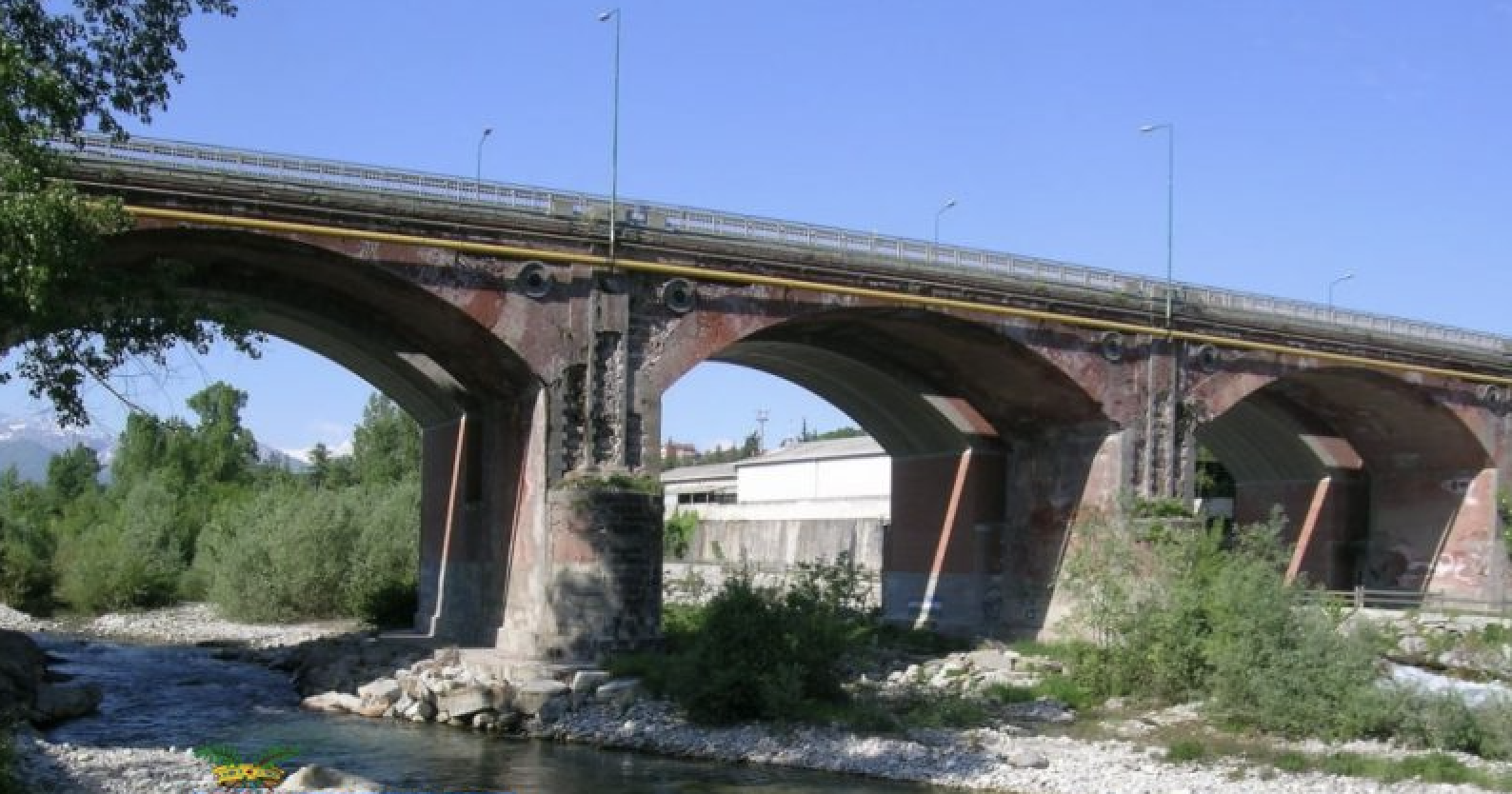 Cuneo - Ponte storico sul Gesso