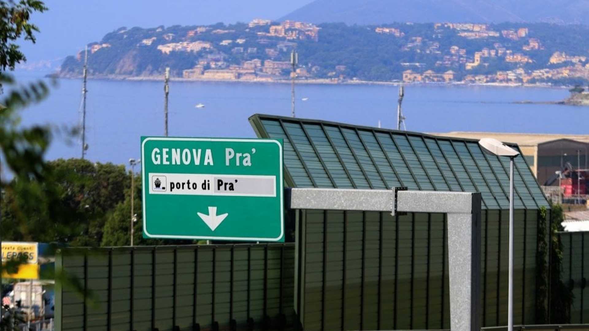 Casello autostrada Genova Prà