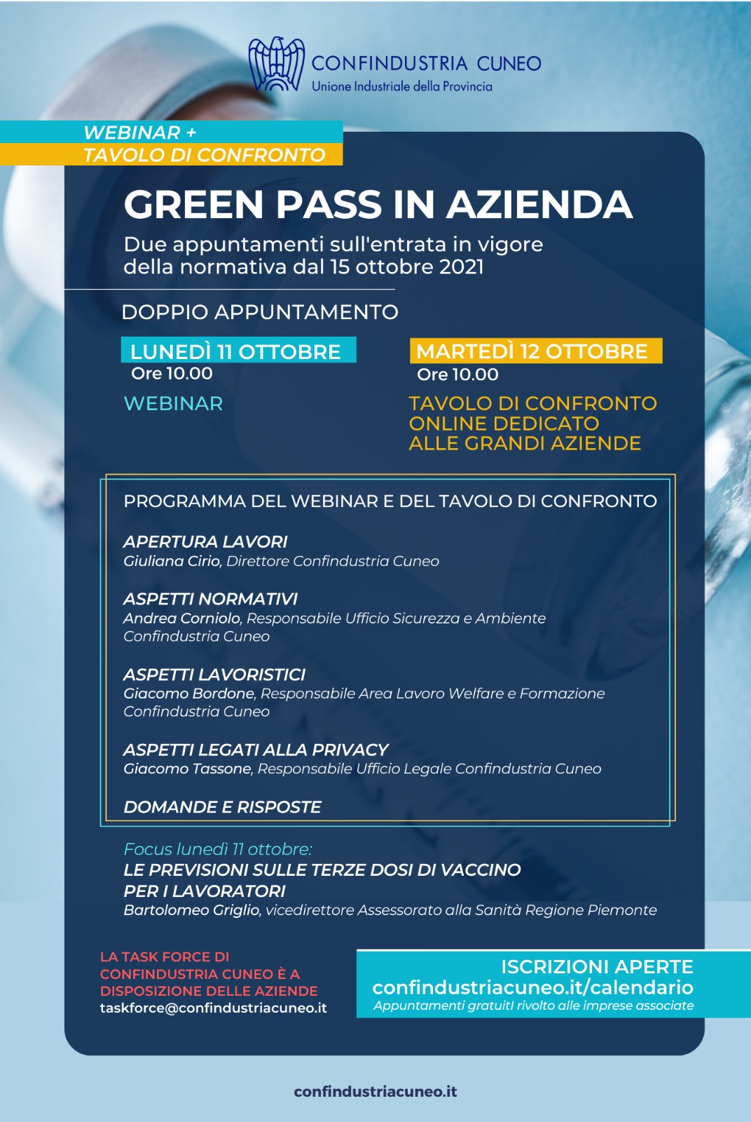 Green Pass Confindustria Cuneo