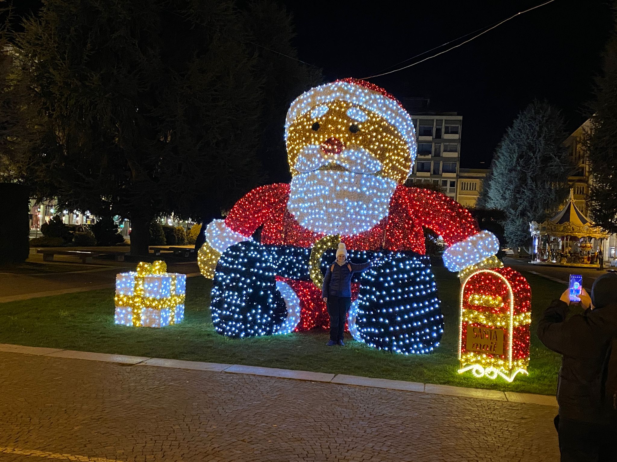 Luminarie natalizie Cuneo