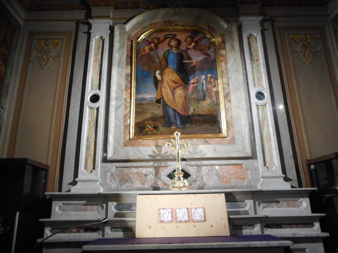 trittico di Domenico Olivero in Duomo a Cuneo