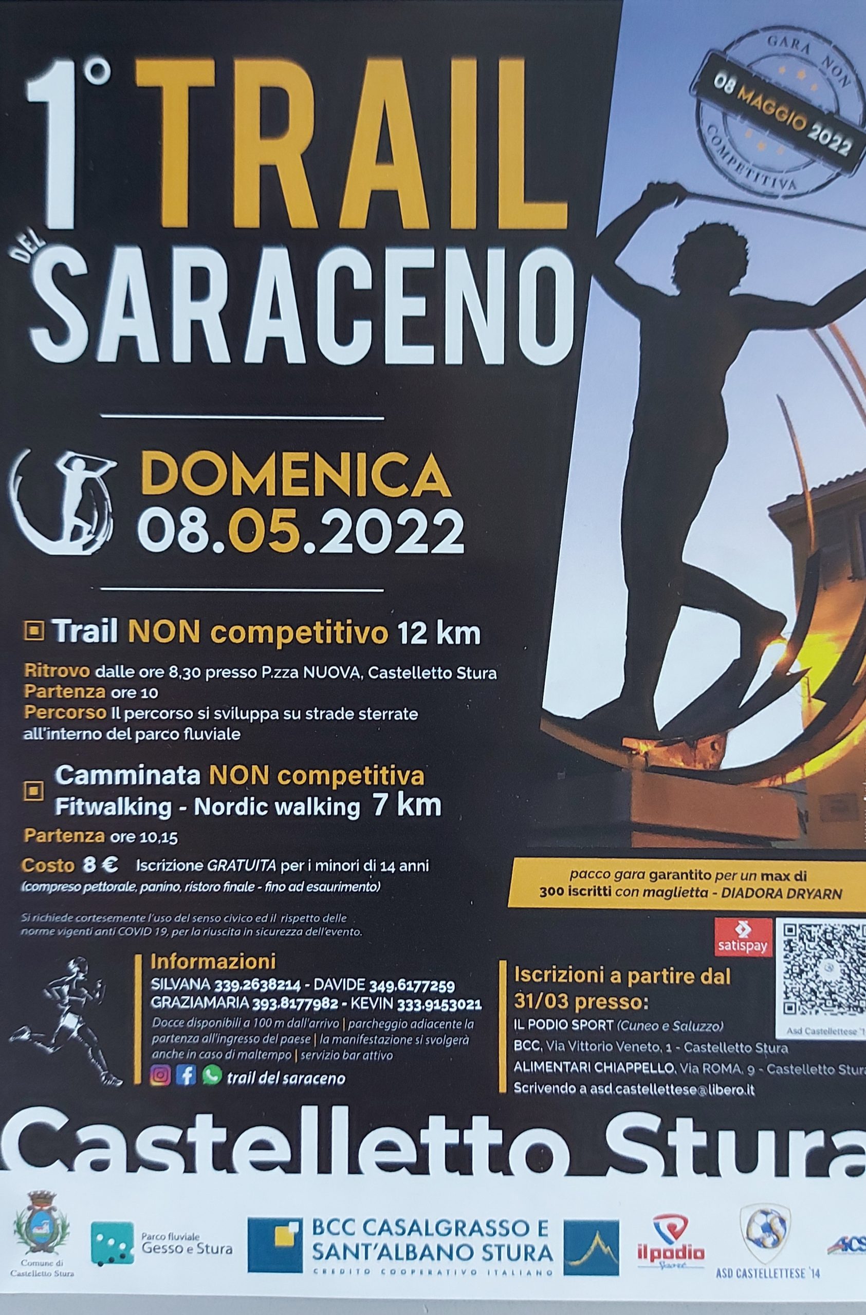 Castelletto Stura - Trail del Saraceno