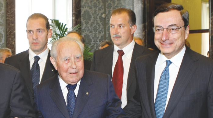 Mario Draghi e Ciampi