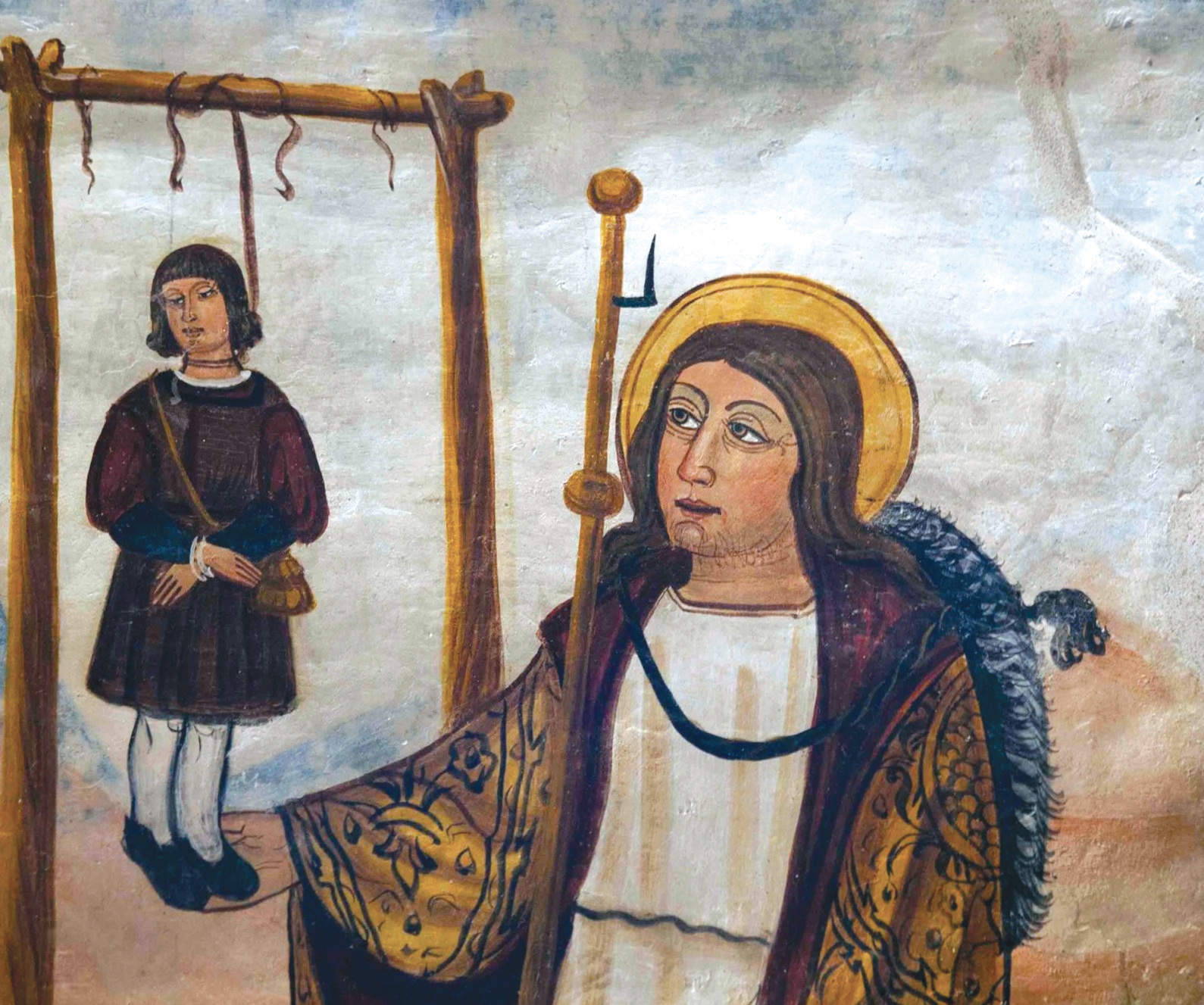 San Giacomo maggiore e l impiccato Affresco Tommaso
