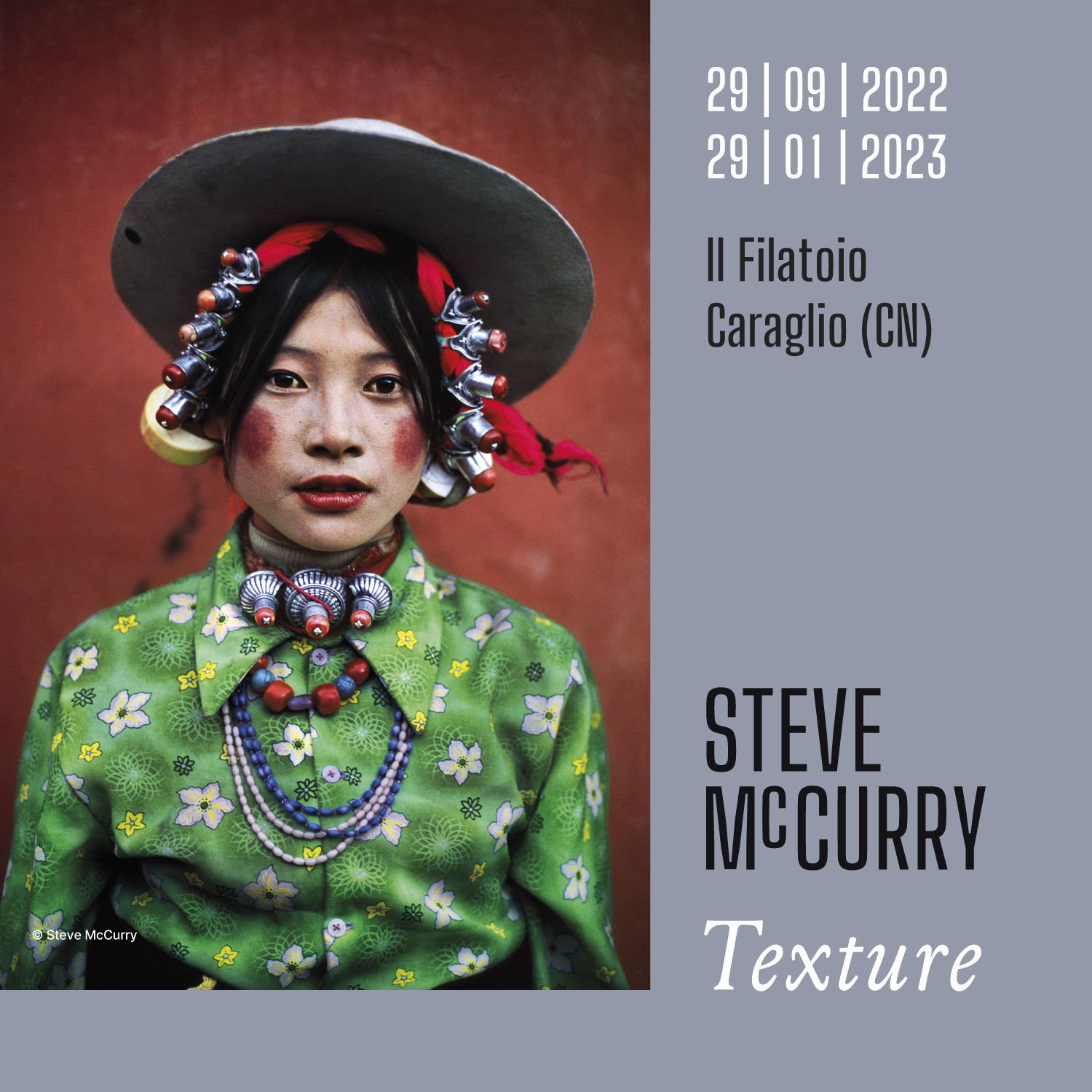 Mostra di Steve McCurry al Filatoio