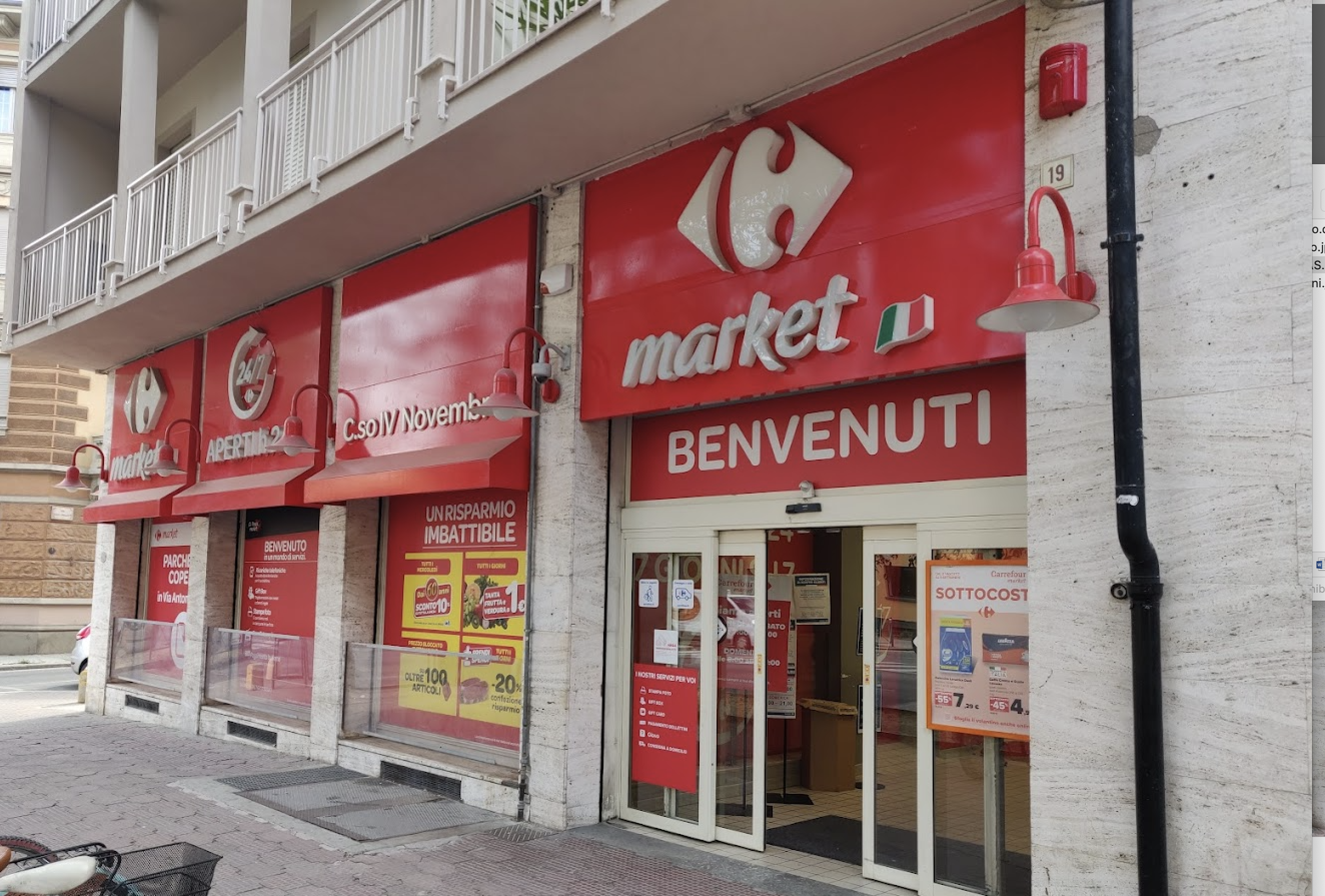 Cuneo - supermercato Carrefour