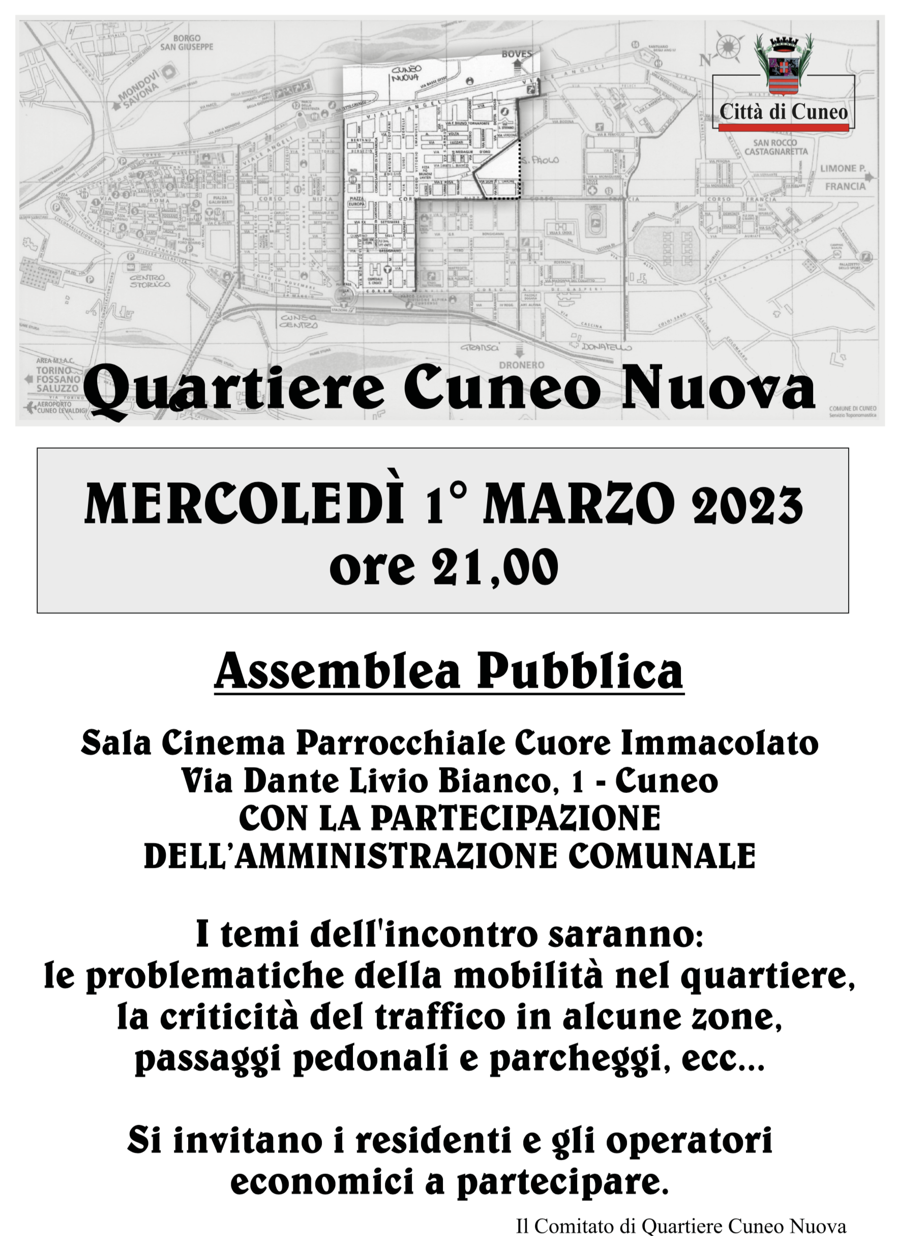 Assemblea di Quartiere Cuneo Nuova