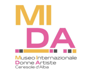Il logo di Mida Museo Internazionale Donne Artiste di Ceresole d'Alba